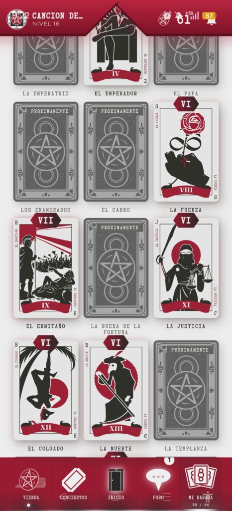 Primera carta a nivel 7